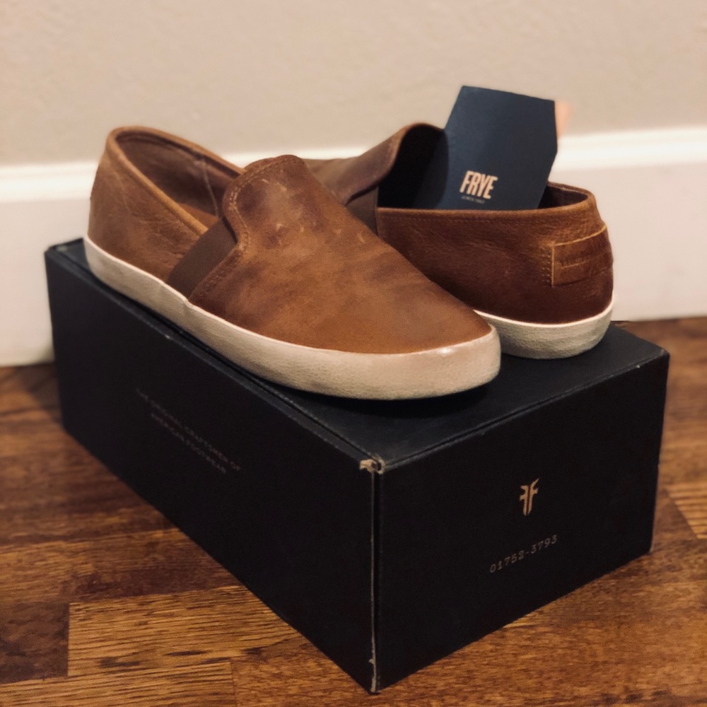 Frye Dylan Slip On Cognac [8.5M]